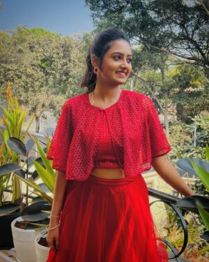 Likitha Murthy Instagram - Happy Valentine’s day ppl❣️🫰
 
Wearing: @alankritiboutique