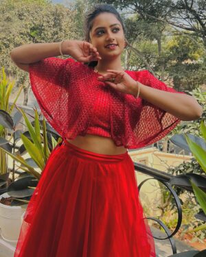 Likitha Murthy Instagram - Happy Valentine’s day ppl❣️🫰
 
Wearing: @alankritiboutique