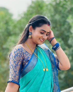 Likitha Murthy Instagram - …….🌸🌸
Yeahhh thanks for the pics @akarshbyramudi 😜