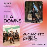Lila Downs Instagram - Volver al Poble Espanyol en nuestra querida Barcelona es un sueño, y que mejor de la mano de la programación del @alma_festival. ¿Ya vieron el cartel? En nuestra noche, @muchachito_bombo también será parte de esa gran celebración y nuestro cierre de gira. Boletos ya a la venta! Próximo 15 de Julio tenemos una cita 📅 . #LilaDowns #Barcelona #catalunya #pobleespanyol