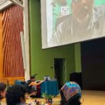 Lila Downs Instagram - The welcoming University of California, Santa Cruz students and staff from El Centro: Chicanx Latinx Resource Center, hosted Majo Calderon and I yesterday for a beautiful screening of Water For Life. We had a fantastic post screening dialogue about the film with protagonist Francisco Pineda, who joined us on Zoom from El Salvador. The knowledgeable, articulate, sensitive students left Francisco, Majo and I hopeful for the future. What a beautiful gift. Gracias a todos en El Centro! 🙏🥂💕