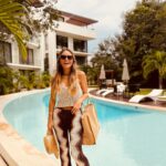 Liliana Santos Instagram - Buenas noches de TULUM! 🪶 #mexico #tulum #newyeariscoming #vacay