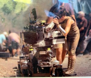 Lilly Aspell Instagram - I received this photo as a gift from Patty J, a wonderful memory. I was checking out the shot of Prince and I galloping through the forest. I will forever be grateful to the team of people who work extremely hard to create the magic that you see on your screen #filmcrewappreciation #talentedpeople #moviemaking #wonderwoman84 #wonderwoman #lillyaspell #youngdiana #pattyjenkins #imaxcamera #tenerife