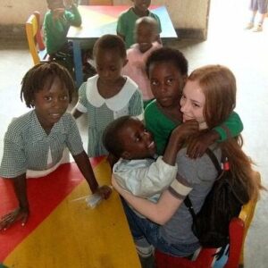 Lily Newmark Instagram - Hi everyone - you may not know this, but after a trip to Rwanda in 2007 to work on a social action project, my family were so moved by what we saw we decided to start a charity @apartnerineducation and build a primary school in Kigali. There’s a short film to give you an idea of what our school is like in the link in donation page in my bio! 
Everyone involved - parents, students, staff and the local community -  like it so much they have asked us to build a secondary school next door, so we’ve made a start! 
We have been building three new classrooms and a hall for sport, music, art, drama and somewhere to eat lunch. 
We are at a critical moment - the building work on the classrooms needs to be finished by August so that the inspectors can give us a thumbs up and our P6 students can start secondary school. Each classroom costs £20,000 to build, and I am setting this as my target to raise. 
You can help me support our school by giving here (link in bio). If every one of you just gave ONE pound/dollar/euro then we’d reach our goal - bringing high quality, affordable education to every child in Rwanda. 
Thank you so much,
Lily