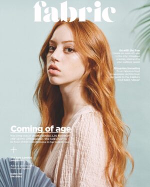 Lily Newmark Instagram - Thanks @londonfabricmag for interviewing me for your July issue! 🌴