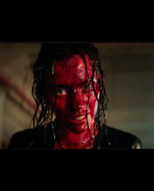 Lily Sullivan Instagram - 🩸more blood Beth. @evildead ♥️ ☺️