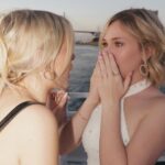 Lily Brooks O'Briant Instagram - Sunset sailing to celebrate @officiallydaitime’s 18th birthday! I love you so much! Happy Birthday Beautiful 🌅 🤍 • • • #boatdays #sailing #birthday #birthdaygirl #18th #goldenbirthday #sailing #sunset #goldenhour
