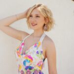 Lily Brooks O'Briant Instagram - Cosmic Desert 🪐✨🌵 • Missing Coachella weekend rn. Thank you so much @celsiusofficial & @cldstyle for inviting me to your Cosmic Celcius party last weekend! • Thank you so much @hellomolly for this beautiful dress 🩷 • • #coachella #celsius #cosmic #desert #hellomolly #fashion #festivalseason #festivalfashion