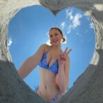 Lily Brooks O'Briant Instagram - the Beach has my 🩵 • • • #summer #beachday #beachlife #beach #summertime #summervibes #sun #finallysummer #florida #sandybeach #heartinsand #bikini #sun #sunshine #sunshinegirl