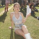 Lily Brooks O'Briant Instagram - Living out my Coachella weekend dreams ✨🎡 • Swipe to the end to see how I feel after the long Coachella weekend 😴 • #coachella #music #coachella2024