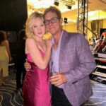 Lily Brooks O'Briant Instagram - The Rahm Night 3 ✨ Had the most amazing time performing my original song ‘Wait a Minute’ with the incredible band @sixwire at @rahmcelebritygolftournament! It was an incredible weekend raising money for the children @stjude ❤️ thank you so much @kevinprahm for being the best TV dad! I love you so much! • Thank you so much @aliceandolivia for the incredible dress I wore on the carpet! It was as absolutely perfect! 🤍 • • #singer #stjude #stjudeschildrensresearchhospital #stjudewontstop #therahm #charity #actress #golftournament #event #singersongwriter