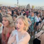 Lily Brooks O'Briant Instagram - baby’s first Coachella Day 1 🎡 • • #coachella #festival #musicfestival #coachella2024 #music #festivalfashion #festivaloutfit #festivalseason