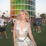 Lily Brooks O'Briant Instagram - baby’s first Coachella Day 1 🎡 • • #coachella #festival #musicfestival #coachella2024 #music #festivalfashion #festivaloutfit #festivalseason