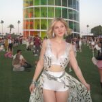 Lily Brooks O'Briant Instagram - baby’s first Coachella Day 1 🎡 • • #coachella #festival #musicfestival #coachella2024 #music #festivalfashion #festivaloutfit #festivalseason
