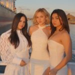 Lily Brooks O’Briant Instagram – Sunset sailing to celebrate @officiallydaitime’s 18th birthday! I love you so much! Happy Birthday Beautiful 🌅 🤍
•
•
•
#boatdays #sailing #birthday #birthdaygirl #18th #goldenbirthday #sailing #sunset #goldenhour