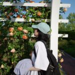 Lim Soo-jung Instagram - Another day off from filming!🌿🌸 Everything that exists is beautiful just as it is, not because of me.☺️