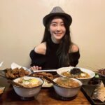 Lin Chenyi Instagram - 為了囤片而來的大胃王比賽， 各位我先開動了🥹🥹 話說… 這幾道菜你們吃得完嗎？