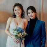 Lin Chenyi Instagram - 真的好替妳開心！ 偶爾像姊姊，偶爾又像妹妹般的熊姐～ 陪妳經歷不少的風雨，知道你真的很辛苦！ 即便被這個世界殘忍地摧殘，妳卻還是維持著妳的善良與勇敢， 還記得有天，一起晚餐聚會的時候，妳跟我分享妳和哥哥的事，妳哭了，我也替妳開心到哭了～ 後來一起見證了妳重要的時刻，最幸福的女孩非妳莫屬，這都是妳應得的～ 祝福你們要一直幸福長久，999999999999到不能再9為止(๑´ㅂ`๑)