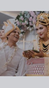 Lin Laishram Instagram - As we share these beautiful moments from our wedding, We thank you all for your love and blessings ♥️♾️🙏 📸 @cupcakeproductions13 #JustMarried #WeddingCeremony #LinAndRandeep