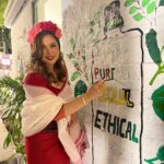 Lin Laishram Instagram - Last night was truly magical! Honored to officiate and reveal the ‘Beauty is You’ campaign @purearth Surrounded by stunning souls, it was a night filled with warmth and inspiration. Thank you for making me part of your incredible journey @ladolcekavita Here’s to embracing the beauty within us all! #BeautyIsYou #Inspiration #Gratitude Make up @makeupbyshangroel Hair stylist @deepaksheshodiya Meitei outfit by Maa Leina ❤️