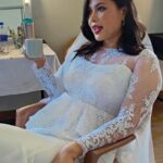 Lin Laishram Instagram - Throwing it back to my Christian wedding for a shoot. Hair & make up @makeupbyangana #ThrowbackThursday #shootdiaries