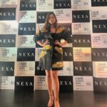 Lin Laishram Instagram - Wearing @shahinmannan for Lakme fashion week 2024 Day - 3 📸 @sarikagangwal @inega.in