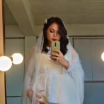 Lin Laishram Instagram - Throwing it back to my Christian wedding for a shoot. Hair & make up @makeupbyangana #ThrowbackThursday #shootdiaries