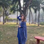 Lin Laishram Instagram - Delhi ❤️ Wearing @rekhaagra_ Style @esthetique.by.jenny @iamjennylaisram