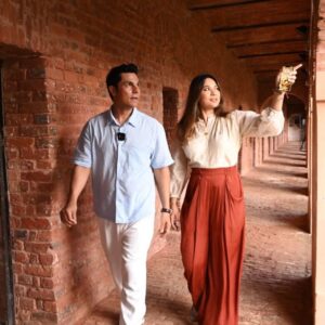 Lin Laishram Instagram - This trip to the Cellular Jail in Kala Pani, Port Blair, was incredibly significant for me. Watching my husband, @randeephooda endure so much while making the film on Veer Savarkar was heart-wrenching. I witnessed the weight loss, the increasing responsibility, and the relentless dedication he poured into being the director, producer, writer, and actor. Honestly, I began to despise the project because I couldn’t bear to see him struggle so intensely.

But now, seeing the final product on screen fills me with immense pride. This visit brought me much-needed closure and a profound respect for the sacrifices made both then and now. 

#KalaPani #CellularJail #PortBlair  #ProudWife