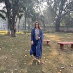 Lin Laishram Instagram - Delhi ❤️ Wearing @rekhaagra_ Style @esthetique.by.jenny @iamjennylaisram