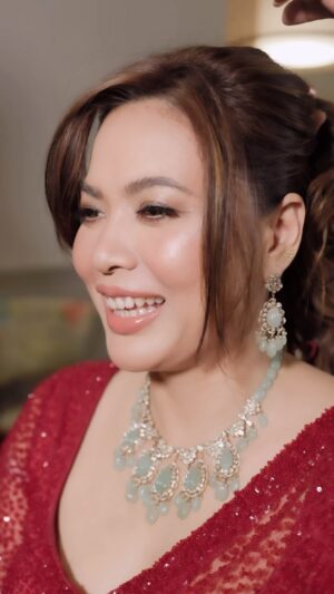 Lin Laishram Instagram - An EXCLUSIVE 
‘GRWM edition’  with @linlaishram on her wedding day 🫶🏽 
.
.
.
@randeephooda @linlaishram 
.
.

Lin’s Hair & make up by @biancalouzado
Outfits by @rohitgandhirahulkhanna
Jewellery @mahesh_notandass 
Marketing and PR by @studiounees @planetmediapr 
Planner & decor by @q_eventsandweddings
Decor design by @daminioberoi
Film & Edit by @abhijithretouch 
Production by @samanidecorators
Lights by @sky_lights_india