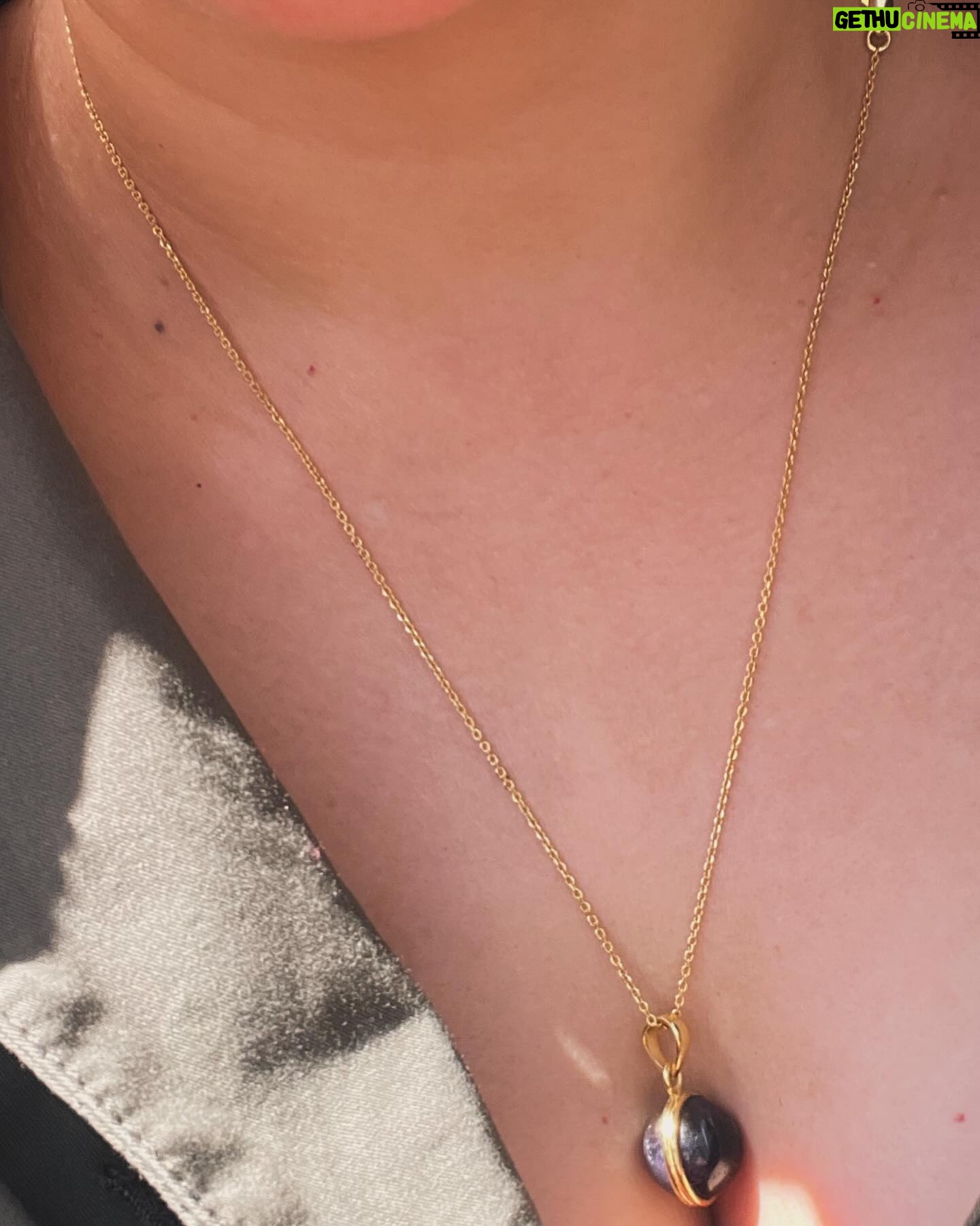 Lin Laishram Instagram - “And into the forest I go, to lose my mind and find my soul.” - John Muir (Mountaineer) Sneak peek to our new collection. - Amethyst globe chain 18Kt gold plating with 9mm amethyst bead. DM for inquiry. Not up in the website yet. - Bring healing energy and calmness in your body mind and soul. - Spiritual awareness - Protection from unwanted energy.