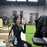 Lin Yun Instagram - 普拉提一下🧏🏻‍♀️