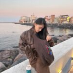 Lin Yun Instagram - 🥐 🍊🌊 🌇