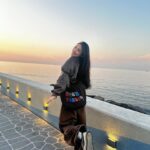 Lin Yun Instagram - 🥐 🍊🌊 🌇