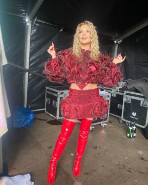 Lina Rafn Instagram - Gig one out of three on a crazy day…
