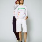 Lina Esco Instagram - @unemployedmagazine & @frame collab in the name of PRIDE. love being a part of this with my homies! 100% of the proceeds go to @glits_inc !!! #loveislove (t-shirts are available now)