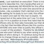 Lina Esco Instagram - this is not only police brutality, it is murder!!! for 5 min i watched a white officer press his knee into a black mans neck with his entire body weight! people called for help. officer didn’t stop. he kept his knee in the same spot. chocking him. killing him slowly. the man never fought once. even as he turned purple. he asked for water, he asked to let him breathe. officers did NOTHING as people around shouted to let go of him so he can breathe!!! when will this end!? one after the other and nothing ever changes #GEORGEFLOYD 💔. —————————————————————-rp @shaunking Ever ask where are the cops speaking out on police brutality??? I need everybody to follow @e.raymond_. He’s like a brother to me. And is one of the most courageous human beings I know. ⁣ ⁣ And guess what?⁣ ⁣ He’s an NYPD Lieutenant. ⁣ ⁣ If you are ever asking where are the cops speaking out on brutality?? It’s Edwin. He always does it. ⁣ ⁣ He has also put his life on the line by being a whistleblower of corruption and racism within the department WHILE HE WORKS THERE. ⁣ ⁣ He’s my living hero. Worked his whole life to try to change the system from the inside out. ⁣ ⁣