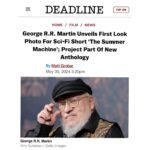 Lina Esco Instagram – 36 years in the making, back in 1988 when george was a staff writer for twilight zone. thank you GRRM for bringing me into your universe. summer is coming 🌞