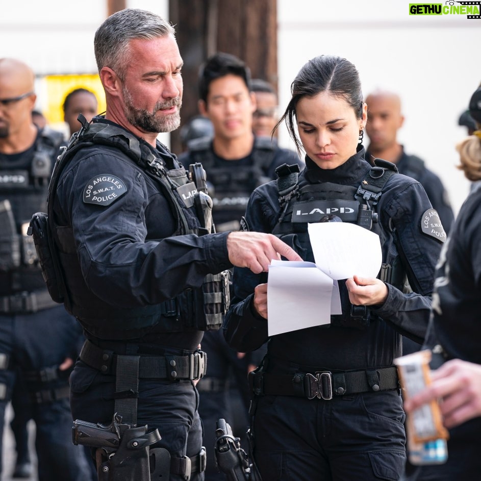 Lina Esco - 24.4K Likes - oh yes @jayharrington3 tryin’ to ease my frustrations by finding a different way— we are back tonight @ 10/9c on @swatcbs