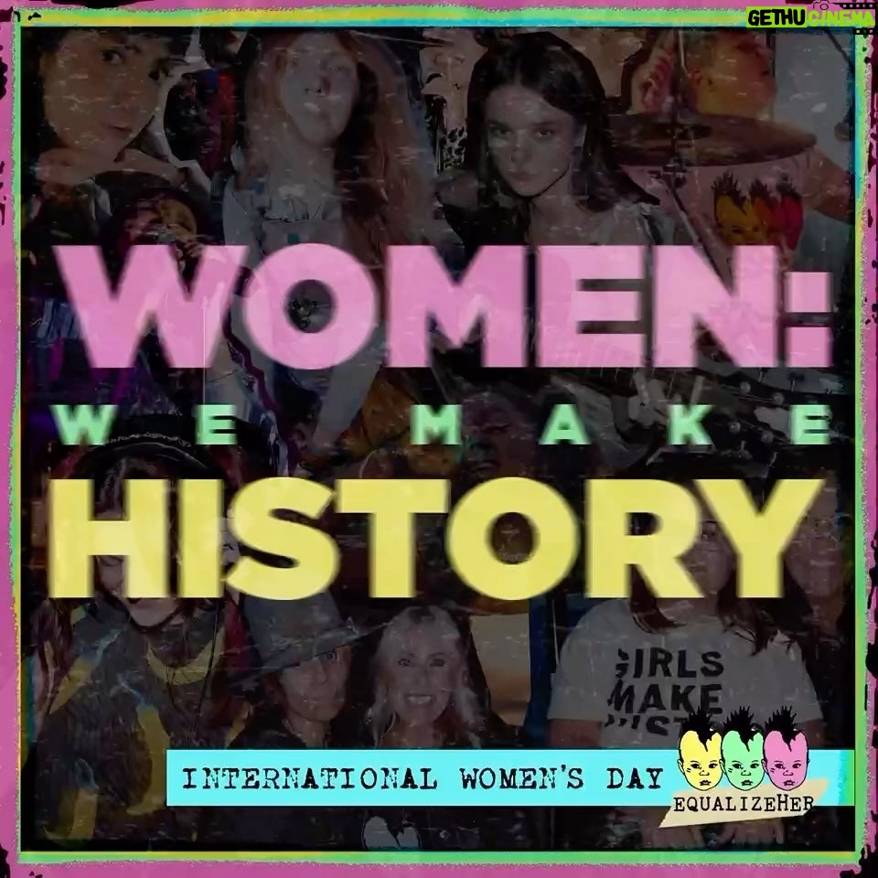 Linda Perry Instagram - Hell yeah, we do ๐ฅ every damn day should be #InternationalWomensDay but today weโre applauding all the incredible women out there just a little louder ๐๐ผ Share this post and give all the #women in your life a shoutout in the comments below โก๏ธ #EqualizeHer