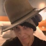 Linda Perry Instagram - Oh My Charlie, thank you for my beautiful beautiful hat .. @lonehawkhats