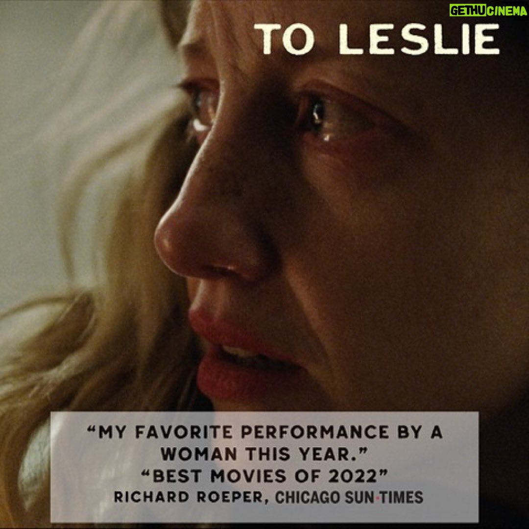 Linda Perry Instagram - #Regram @allisonbjanney Please find #tolesliemovie and watch it. You will never forget this performance by @andreariseborough in this devastatingly beautiful film by @filmbymichaelmorris #tolesliemovie #fyc #oscars #awards #bestactress #film #andreariseborough #oscars2023 #bestperformance #oscarworthy #oscarbuzz #oscarnominee #andtheoscargoesto #movies #independentfilm #theacademy #shotonfilm #35mm
