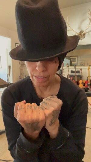 Linda Perry Instagram - Feeling my age.. :)