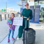 Lindsay Czarniak Instagram – We are not elephants but we do love to travel!  And we are still learning and always testing different methods to make it smoother when we pack to fly as a family. Comfy/fun travel clothes and dolls are a must! #JOTD #jokes #laugh #travel #airport #fly #love