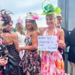 Lindsay Czarniak Instagram - Group effort! Derby humor #JOTD #jokes #laugh #kentuckyderby #horseracing #horses #thoroughbred #thoroughbreds