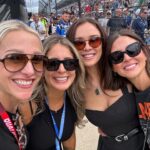 Lindsay Czarniak Instagram – Went to see the drivers meeting and ran into this amazing crew. These ladies are rockstars who will watch tomorrow to see if their husbands can win the 108th running of the Indy500 #indy500 #sports #racing #family