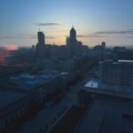 Lindsay Czarniak Instagram – The calm before the storm. Good morning Indy! #indy500 #indianapolis #sports #racing