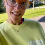 Lindsay Czarniak Instagram - Wednesday morning walk thoughts. Dogs, Indy 500 travel ahead! and my current favorite sweatshirt #wednesday #dogs #wardrobe #fashion #sports #indy500 #indy #may