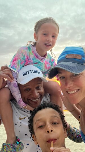 Lindsay Czarniak Instagram - It's freezing in CT! Throwing it back to our warm weather getaway this time last month. I'm beyond grateful for the chance to make memories and to experience things through our kids eyes even if it did mean braving the wake 57 times on the inner tube over the course of a few days. #family #love #vacation #grateful #weloveyouantigua
